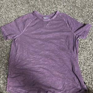 Men’s large purple express short sleeve. Never worn.